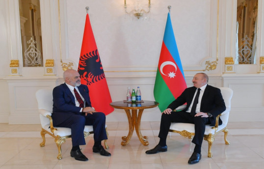 Prezident İlham Əliyevin Edi Rama ilə təkbətək görüşü olub - YENİLƏNİB-1 