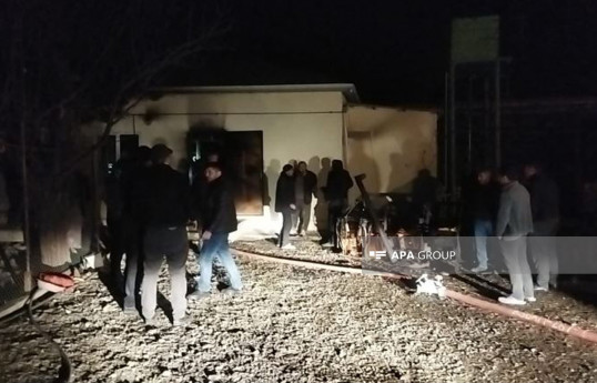 Ağdamda yaşayış evində baş verən yanğın söndürülüb   - FOTO  - YENİLƏNİB 