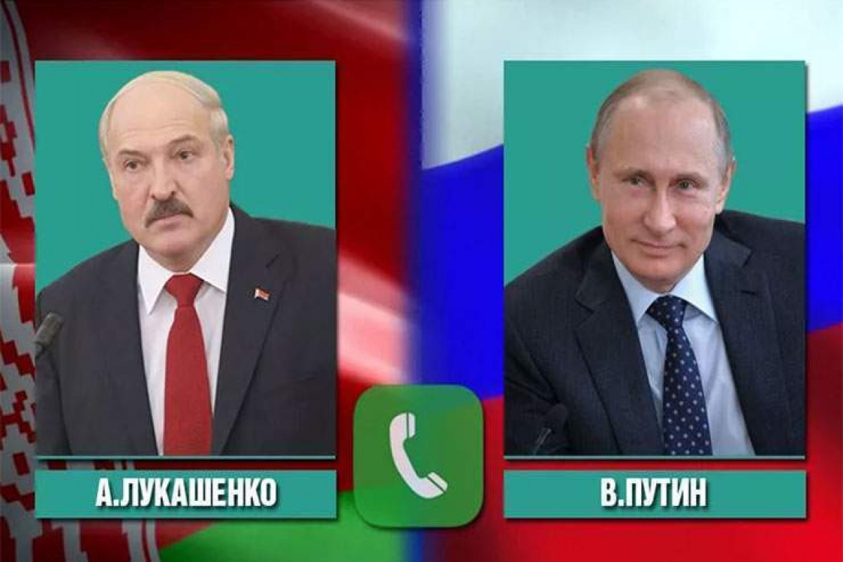 Rusiya və Belarus liderləri telefonla danışıb