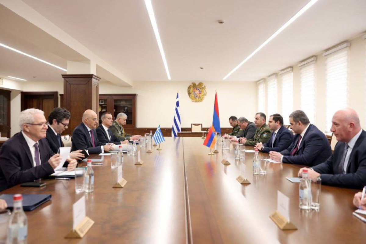 Ermənistanla Yunanıstan hərbi sahədə əməkdaşlığı genişləndirəcək