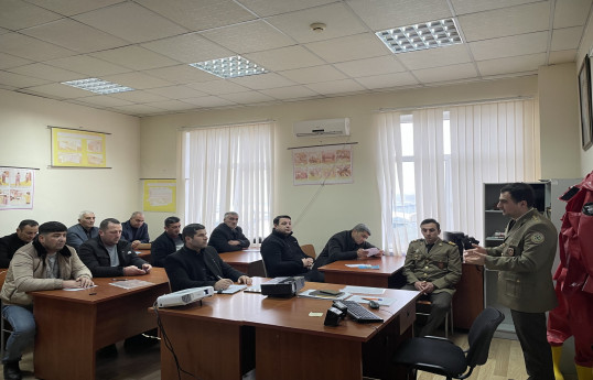 FHN-in regional mərkəzlərində silsilə mülki müdafiə kursları keçirilib