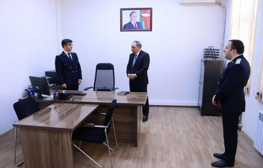 Baş prokuror Cəlilabad rayonunda vətəndaşları qəbul edib