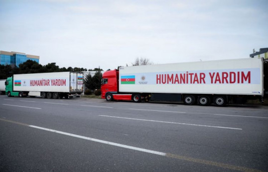 Azərbaycandan Türkiyə və Ukraynaya göndərilən humanitar yardımın məbləği açıqlanıb