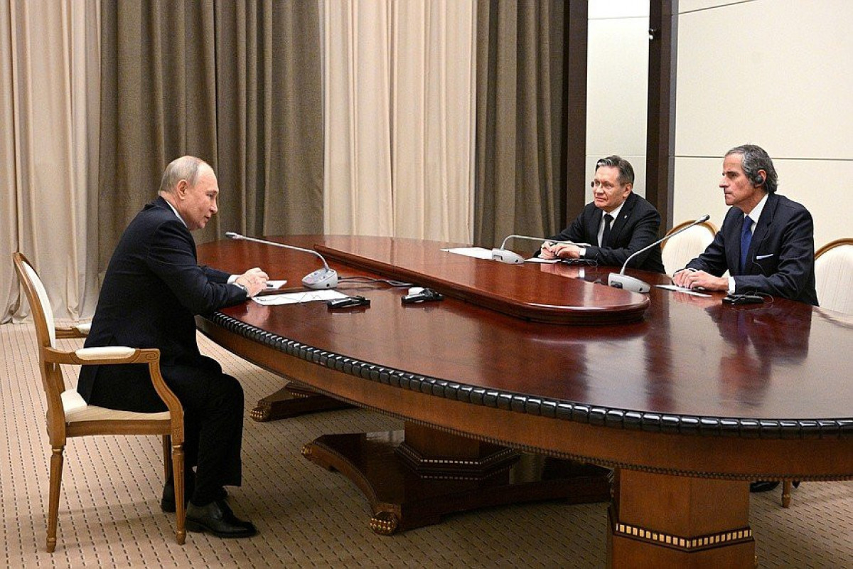 Putin Soçidə Rafael Qrossi ilə görüşüb - YENİLƏNİB 