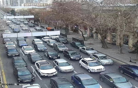 Bakıda sıxlıq müşahidə edilən yollar - SİYAHI 