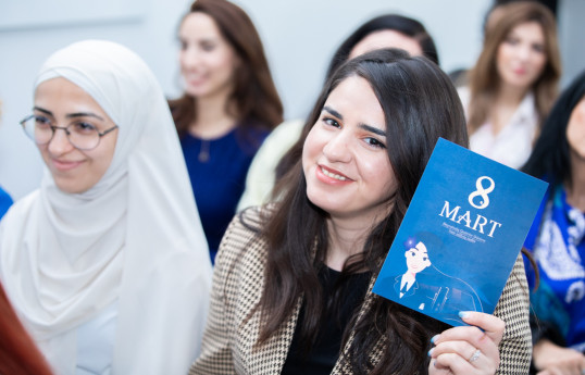 ADY-də 8 Mart münasibətilə “Polad zəriflər” adlı tədbir keçirilib