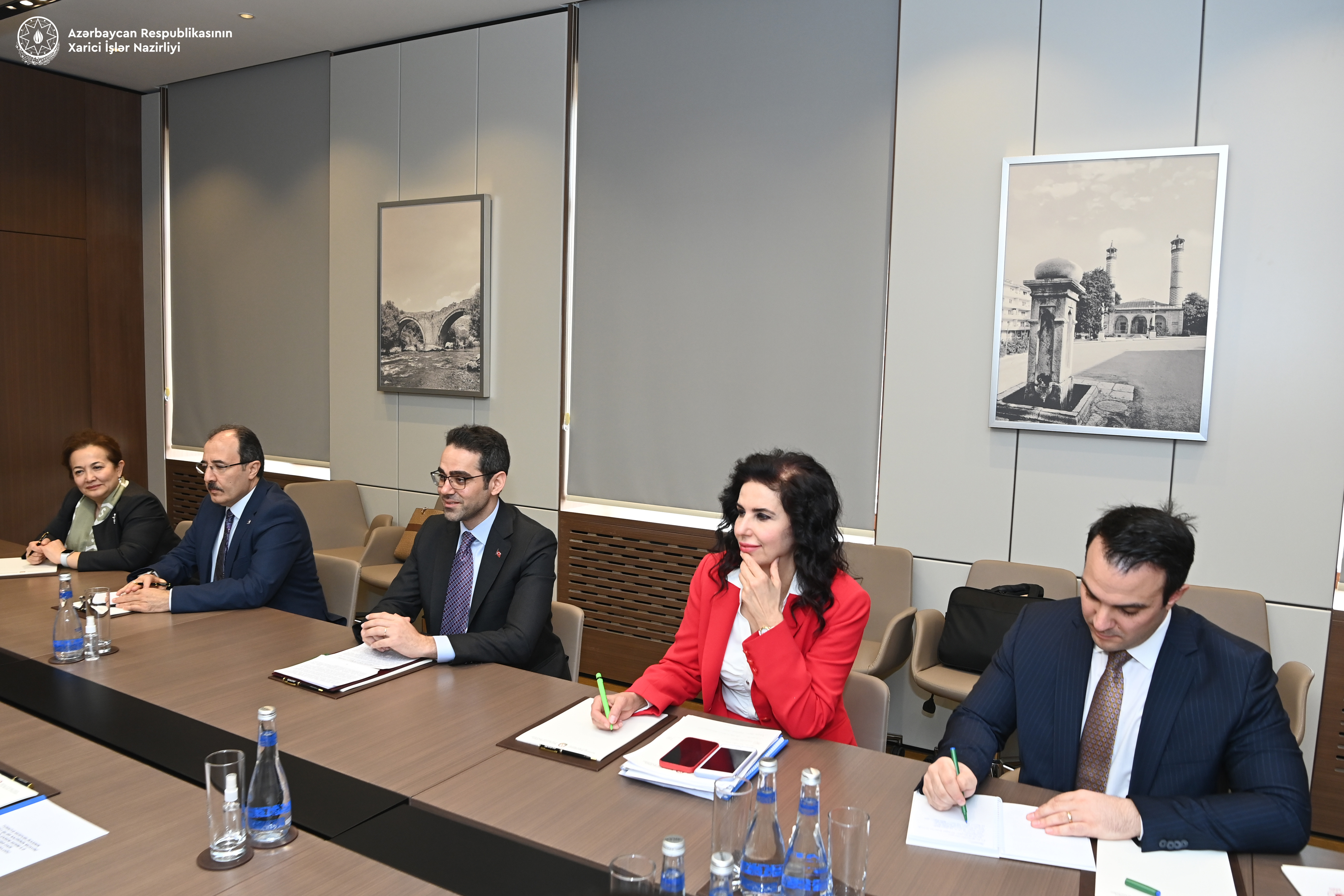 Ceyhun Bayramov Türkiyə XİN başçısının müavini ilə görüşüb