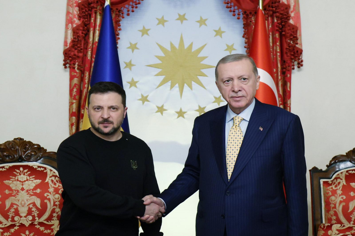Ərdoğanla Zelenskinin görüşü başa çatıb - YENİLƏNİB-1 