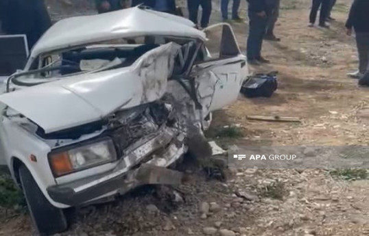Cəbrayılda yol qəzasında 3 nəfər ölüb, 3 nəfər xəsarət alıb - FOTO 