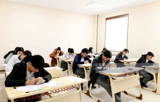 Naxçıvanda orta təhsil səviyyəsi üzrə buraxılış imtahanı keçirilib
