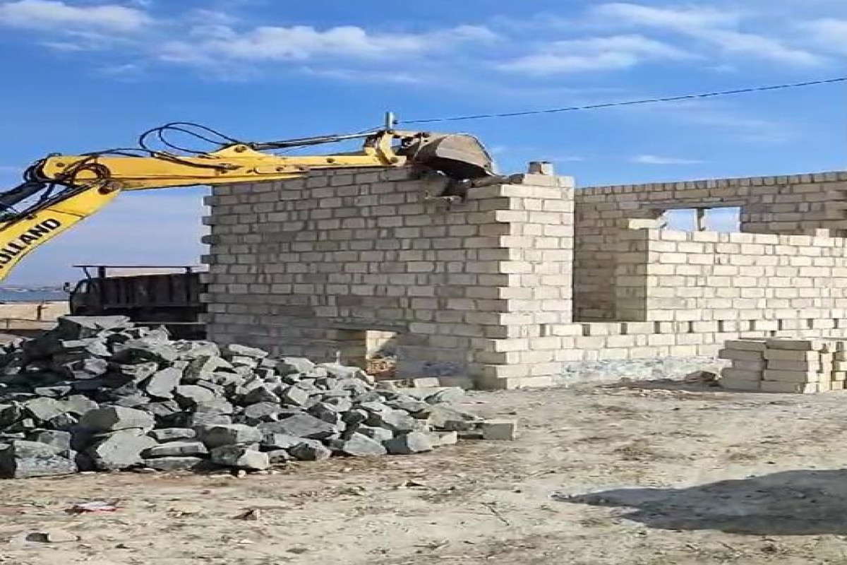 Bakıda və Şəmkirdə qanunsuz tikililərin qarşısı alınıb - VİDEO 