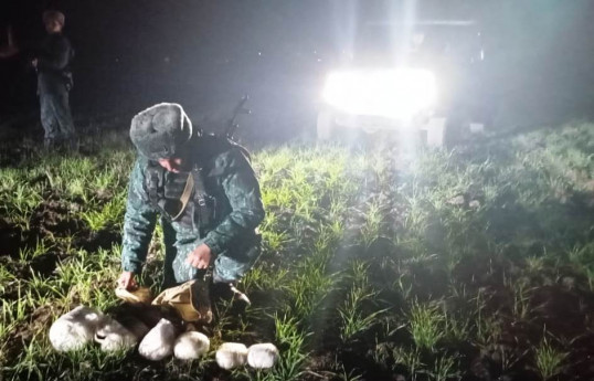 Sərhədi pozan İran vətəndaşı 6 kq narkotiklə saxlanılıb - FOTO 
