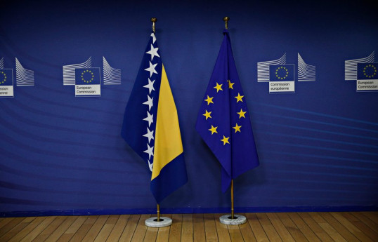 Avropa Komissiyası Bosniya və Herseqovina ilə Aİ-yə üzvlüklə bağlı danışıqlara başlamağı tövsiyə edəcək