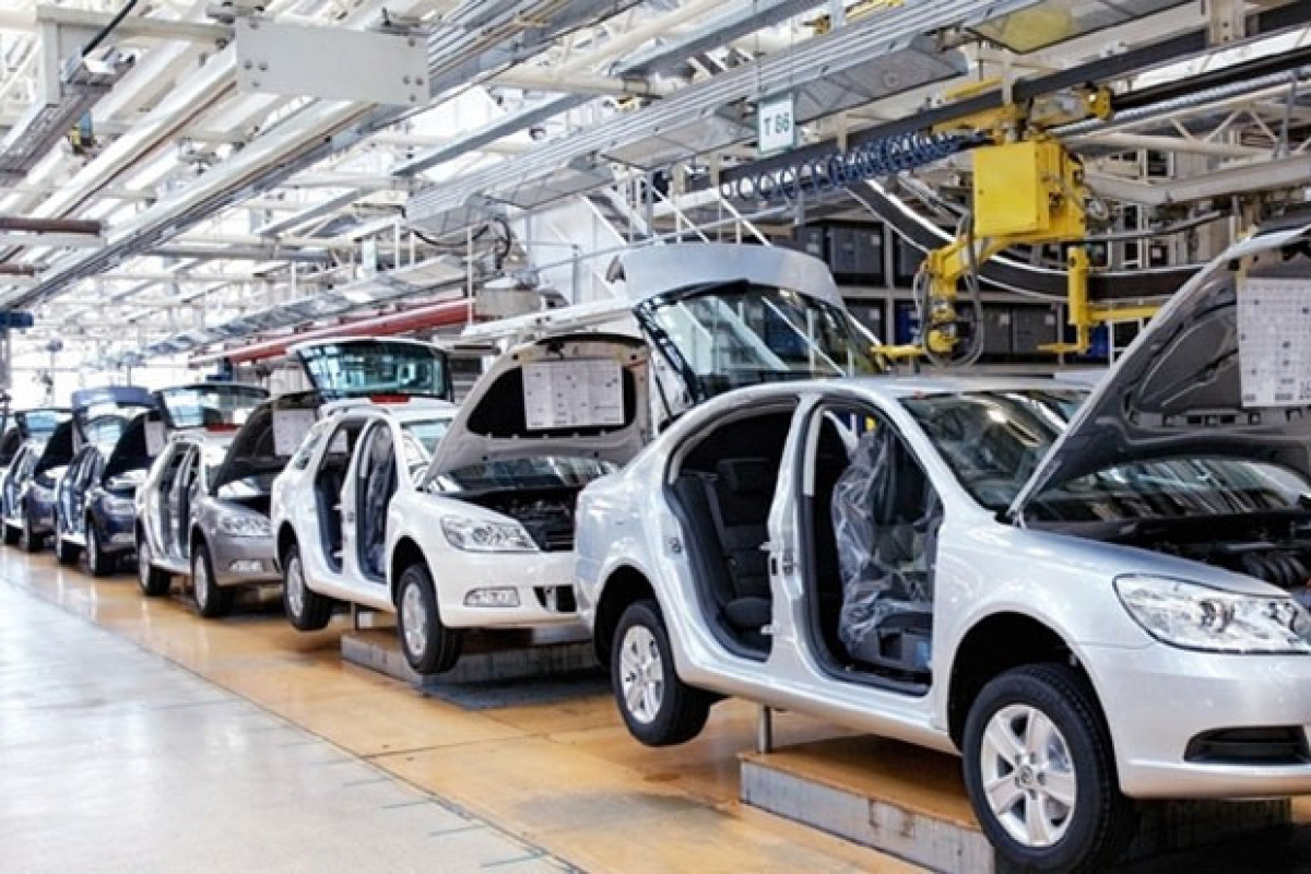 Azərbaycanda minik avtomobili istehsalı 26% artıb