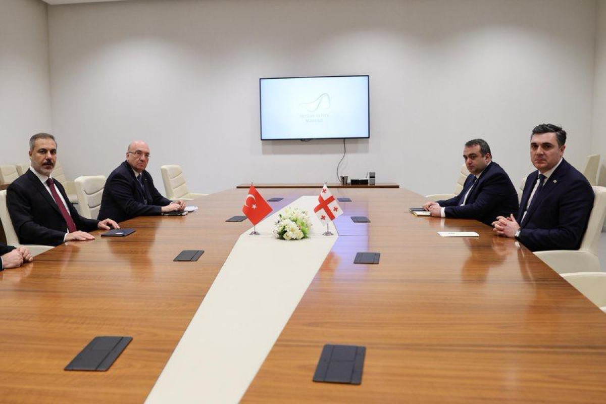 Türkiyə və Gürcüstan XİN başçıları Bakıda görüşüb