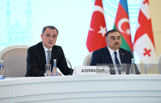 Ceyhun Bayramov: Azərbaycan-Türkiyə-Gürcüstan əməkdaşlıq formatı regional və qlobal stabilliyə töhfə verir
