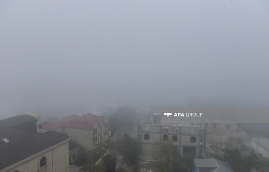 Bakıda tozlu hava müşahidə olunur