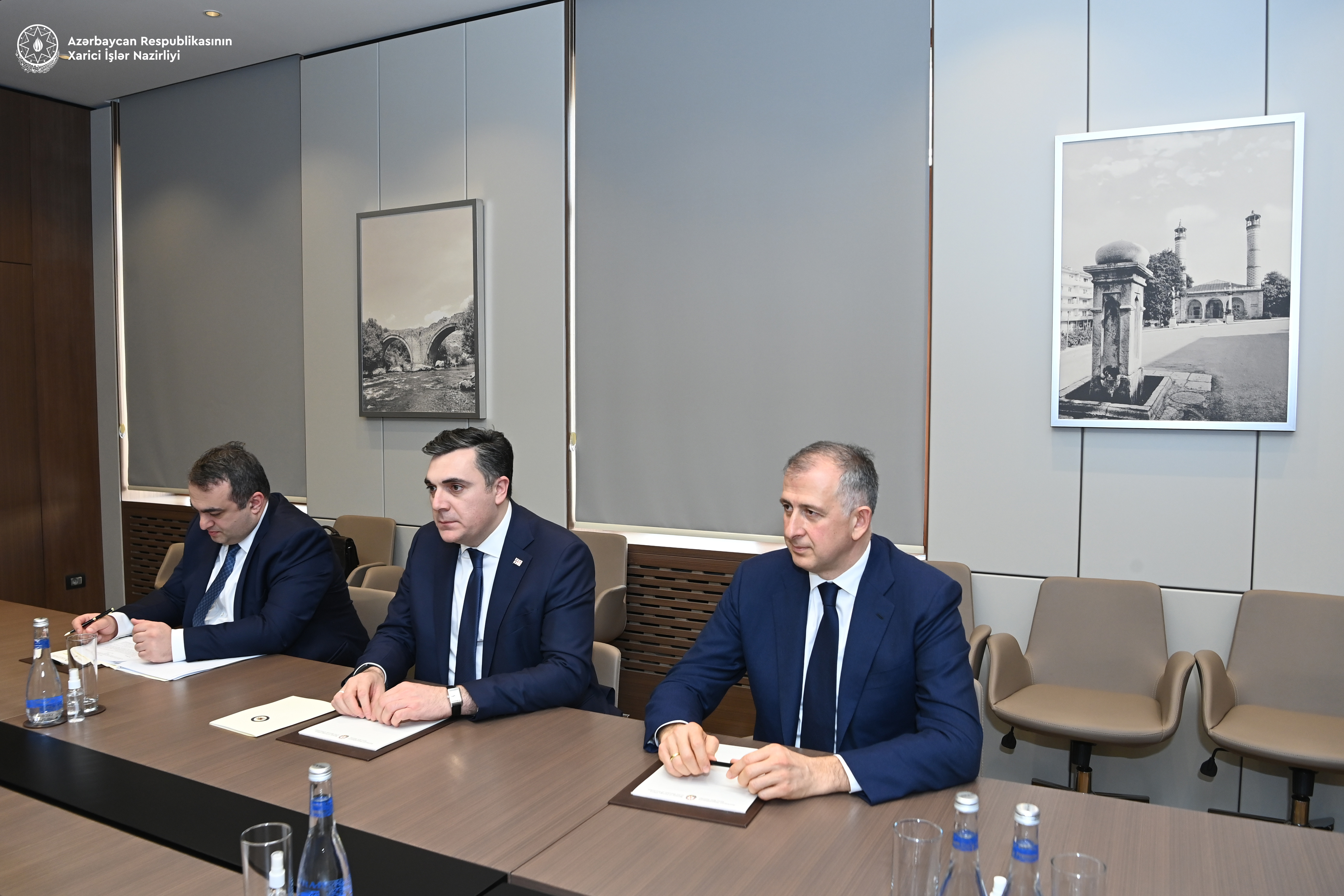 Ceyhun Bayramov Gürcüstanın xarici işlər naziri ilə regional vəziyyəti müzakirə edib