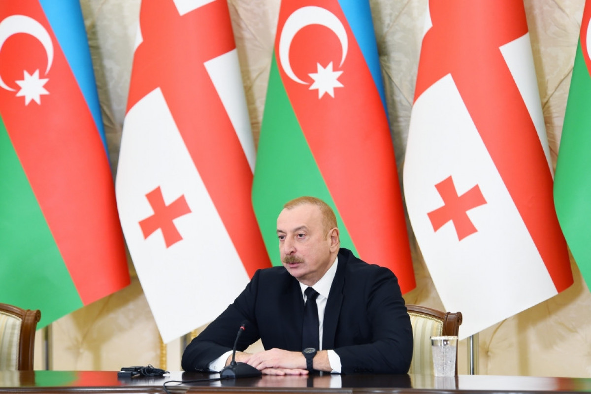 İlham Əliyev: Azərbaycan və Gürcüstan bütün dövrlərdə bir-birinin suverenliyini dəstəkləyib