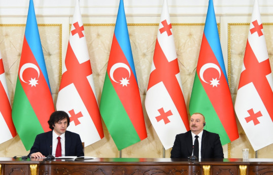 İrakli Kobaxidze Azərbaycan Prezidentini Gürcüstana səfərə dəvət edib