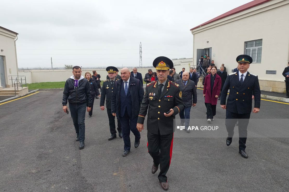 Lənkəranda istifadəyə verilmiş yeni penitensiar müəssisəyə media-tur təşkil olunub - FOTO 