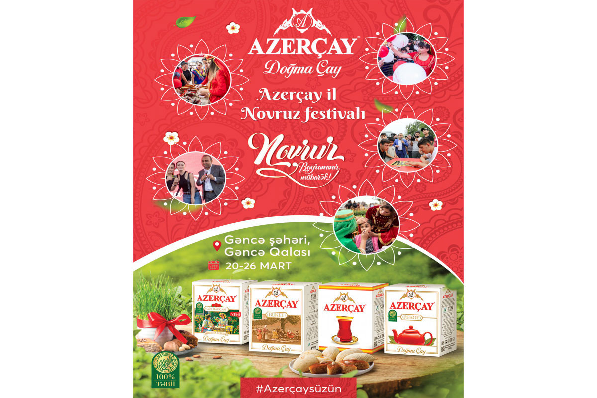 Gəncə sakinlərin nəzərinə! “Azerçay” Novruz festivalı təşkil edəcək