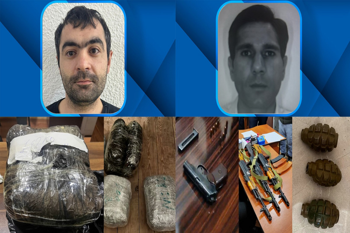 Xətai rayonunda saxlanılan narkokuryerlərdə 10 kq marixuana aşkar edilib