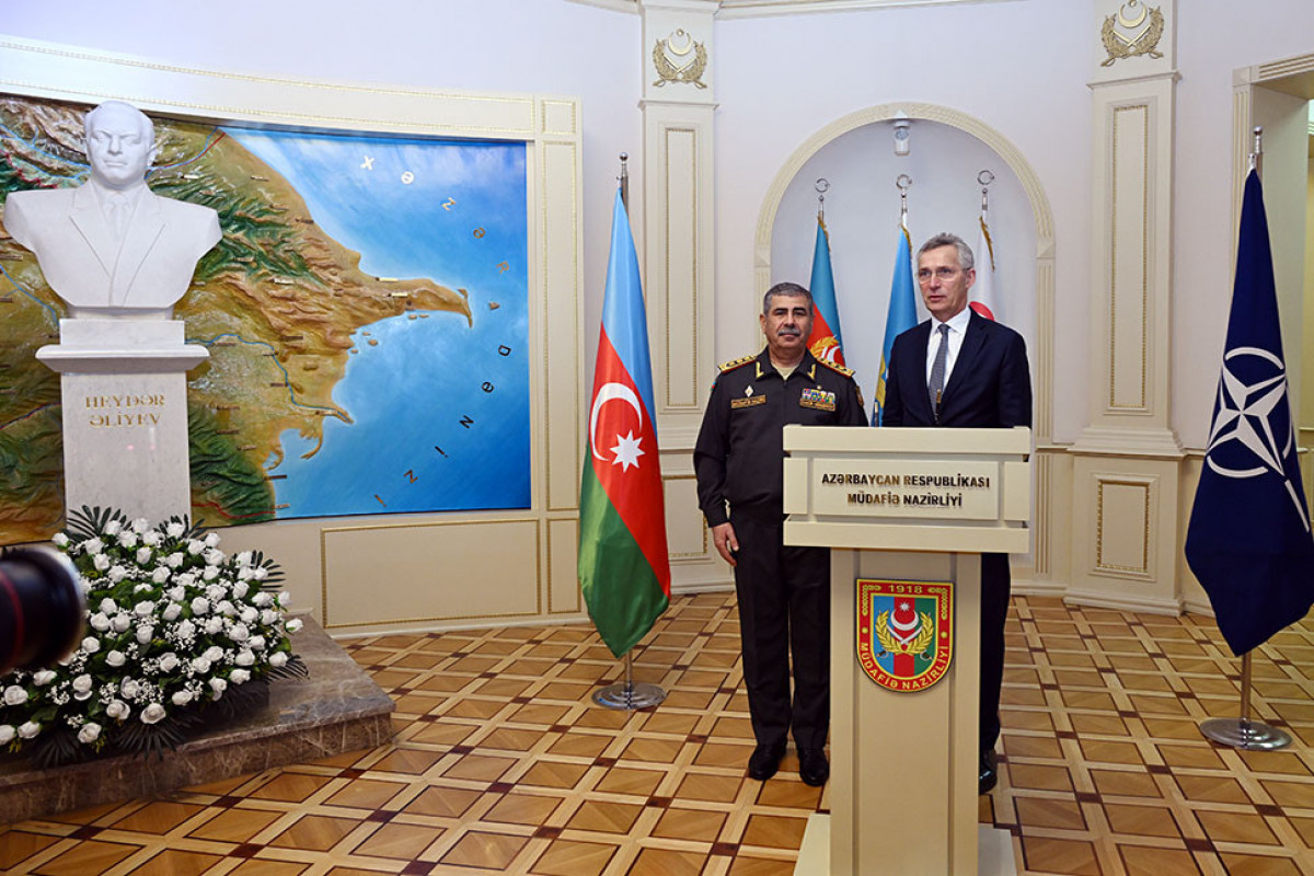 Stoltenberq: Azərbaycan Ordusunun Türkiyə SQ ilə sıx əməkdaşlığı NATO ilə münasibətlərə əhəmiyyətli töhfə verəcək