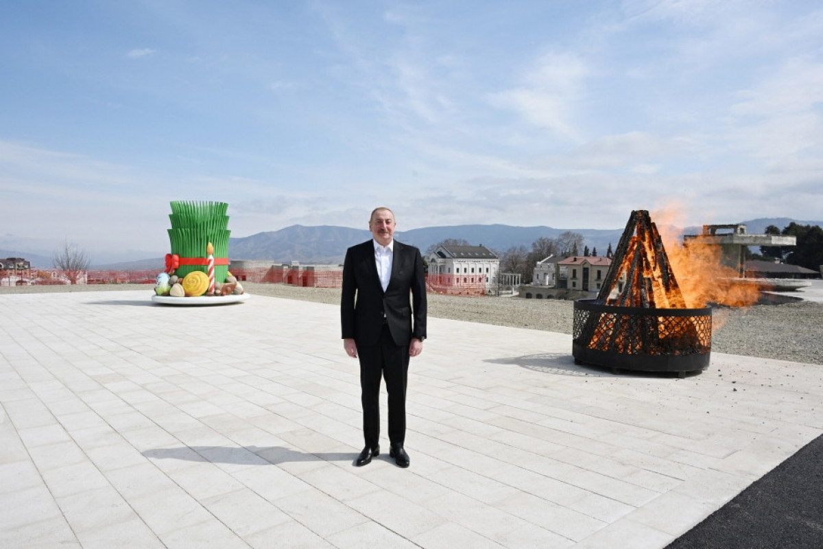 Prezident İlham Əliyev Novruz bayramı münasibətilə Azərbaycan xalqını təbrik edib