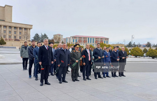 Naxçıvanda 18 Mart – Çanaqqala Zəfərinin 109-cu ildönümü münasibətilə tədbir keçirilib - FOTO 