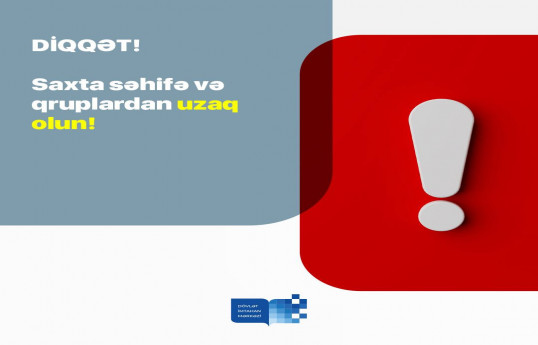 DİM qurum adından saxta səhifə və qruplar barədə hüquq-mühafizə orqanlarına müraciət edəcək