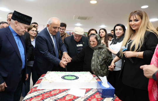 UNEC kollektivi bu il də Novruz bayramını ahıl sakinlərlə qeyd edib