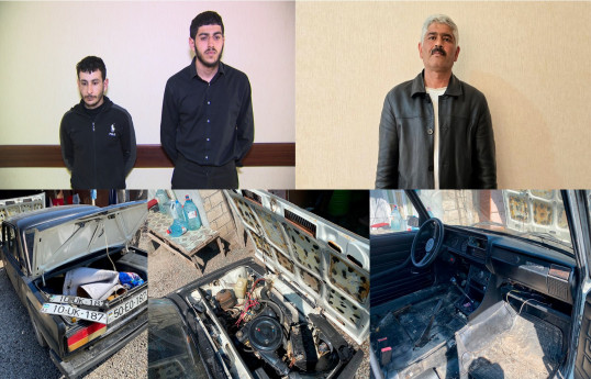 Bakıda oğurladıqları avtomobili Ağcabədiyə aparan şəxslər saxlanılıb