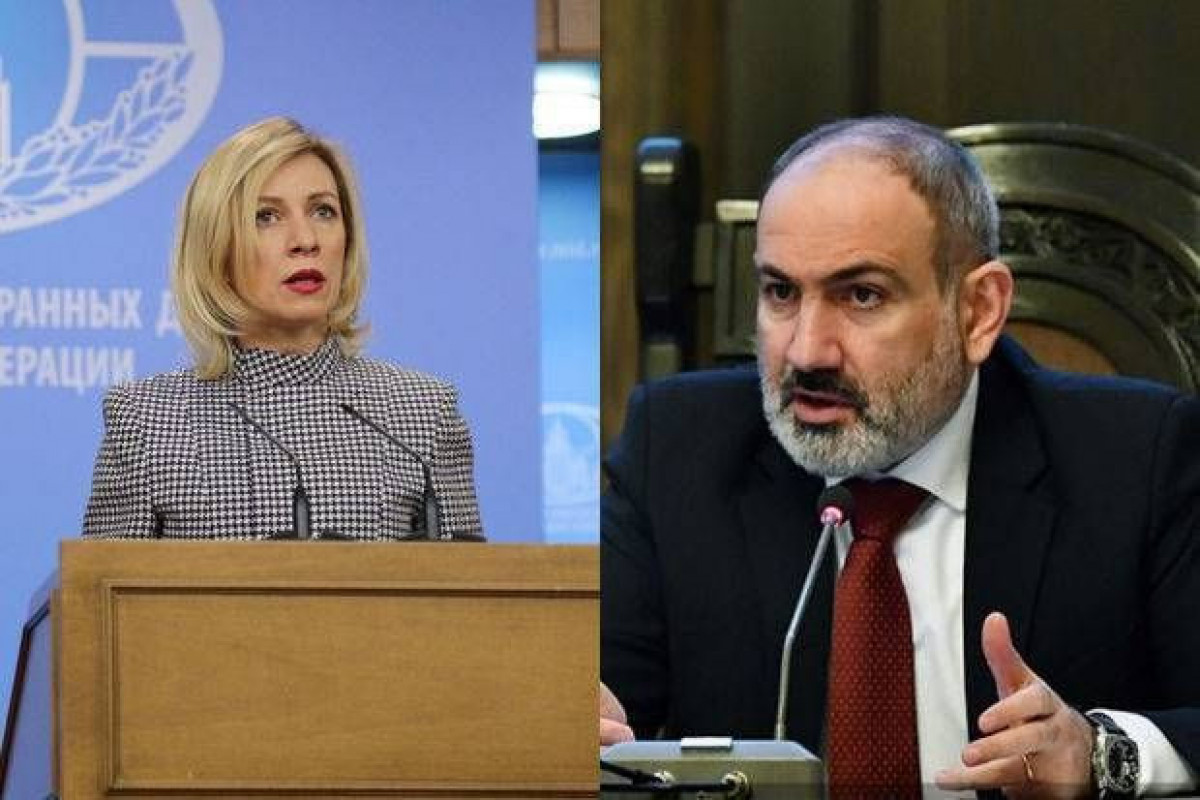 Zaxarova Paşinyanı tənqid edib