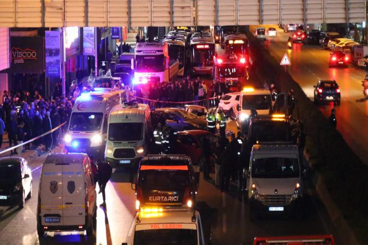 Türkiyədə zəncirvari qəza: iki ölü, yeddi yaralı var