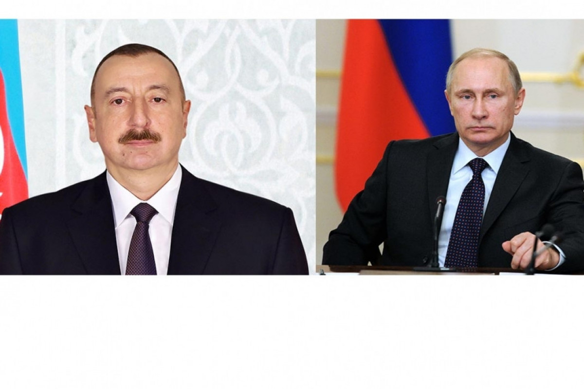 Prezident İlham Əliyev Vladimir Putinə başsağlığı verib