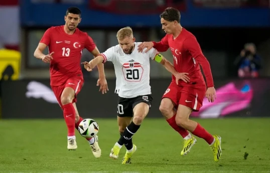 Türkiyə yoldaşlıq görüşündə səfərdə Avstriyaya 6-1 məğlub olub