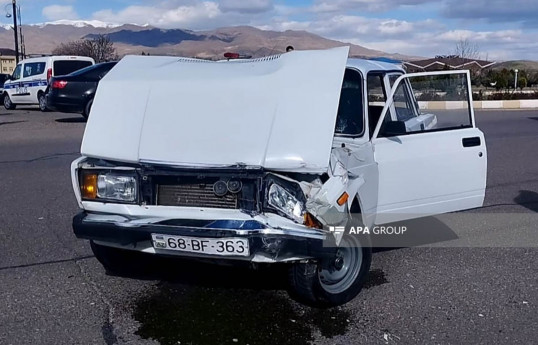 Naxçıvan-Sədərək yolunda qəza olub, xəsarət alanlar var - FOTO 