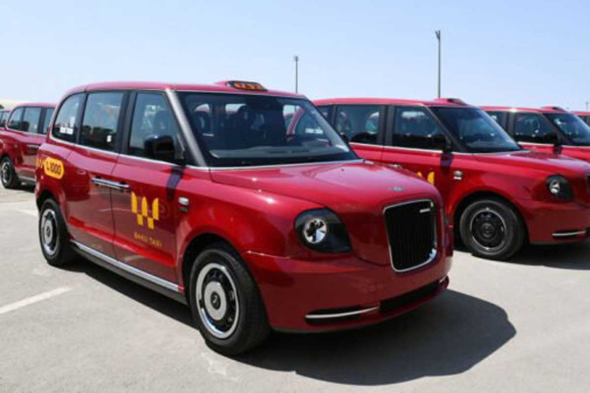 Taxis in Azerbaijan will be white and red