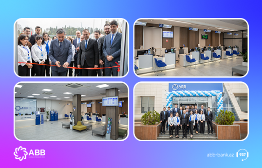 ABB-nin Ağdaş filialı yenilənib