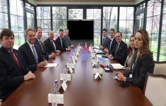 Türkiyə XİN başçısının müavini konqresmenlərlə görüşüb