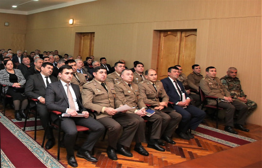 FHN Ağcabədidə seminar-müşavirə keçirib