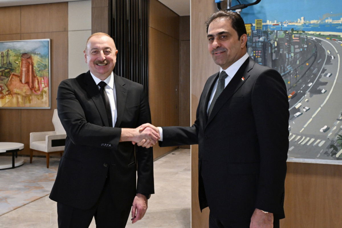 Президент Азербайджана принял председателя иракского парламента