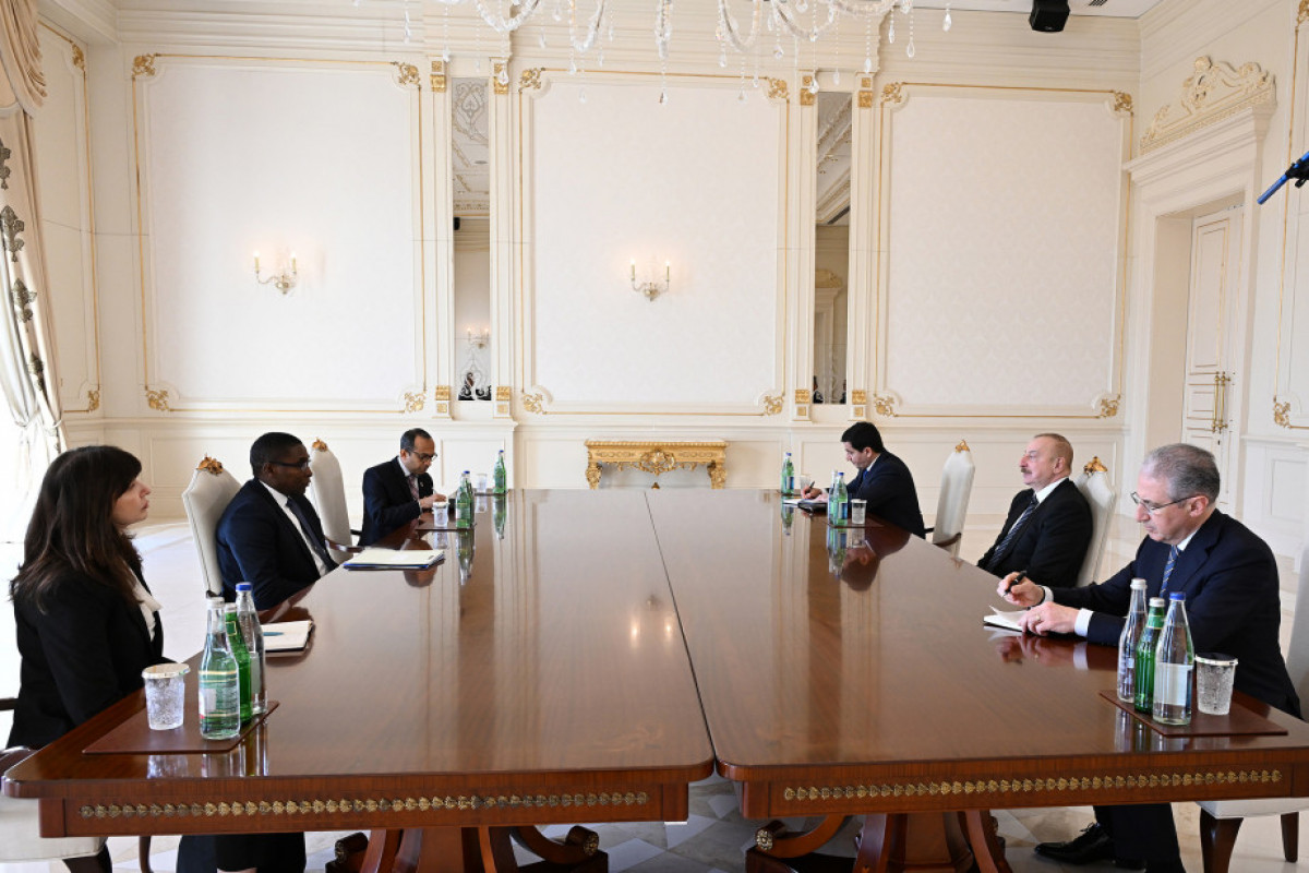 Azerbaijani President receives Special Adviser to  Secretary-General of UN -<span class="red_color">UPDATED