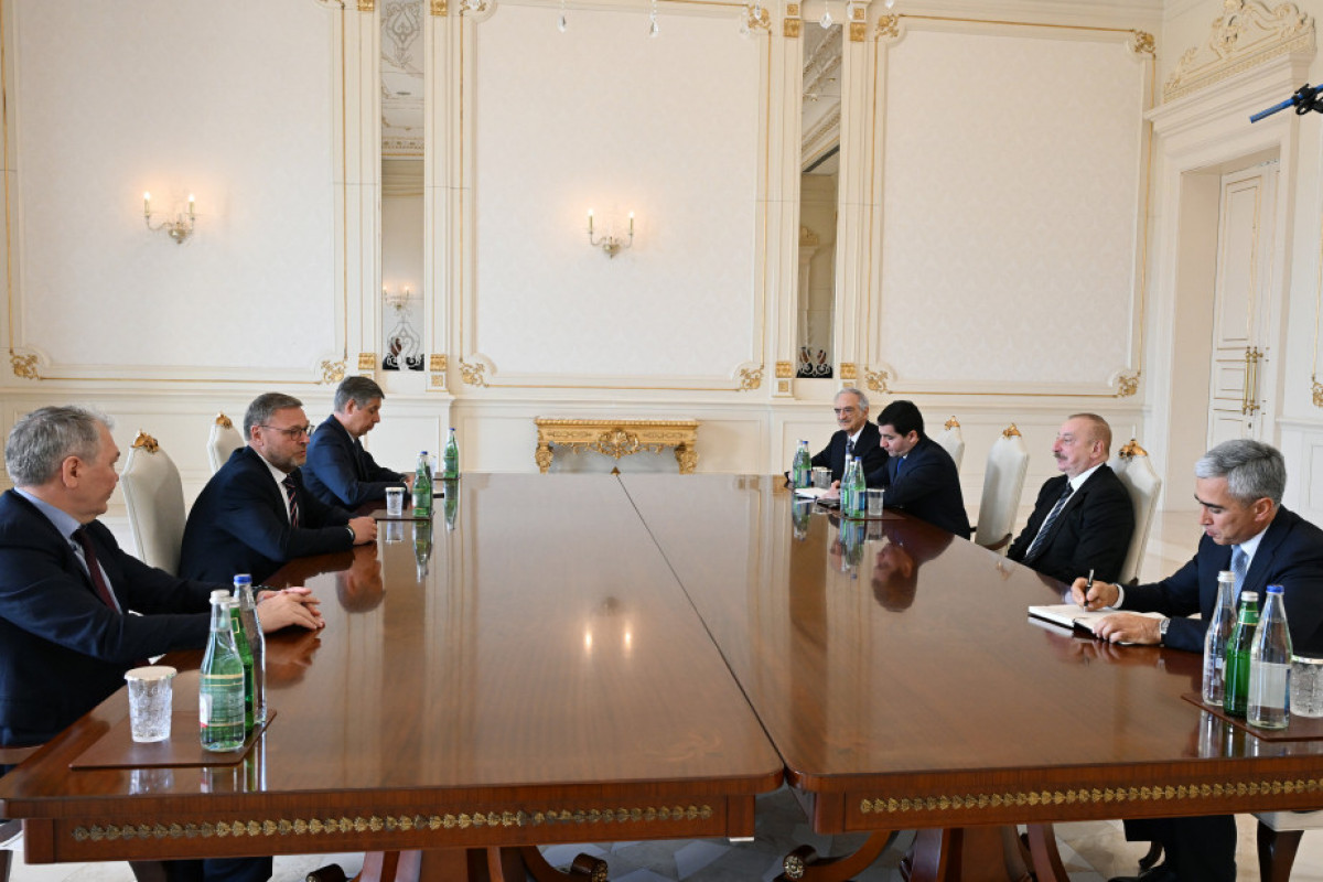 President Ilham Aliyev received Deputy Speaker of Russian Federation Council and Chairman of State Duma Committee