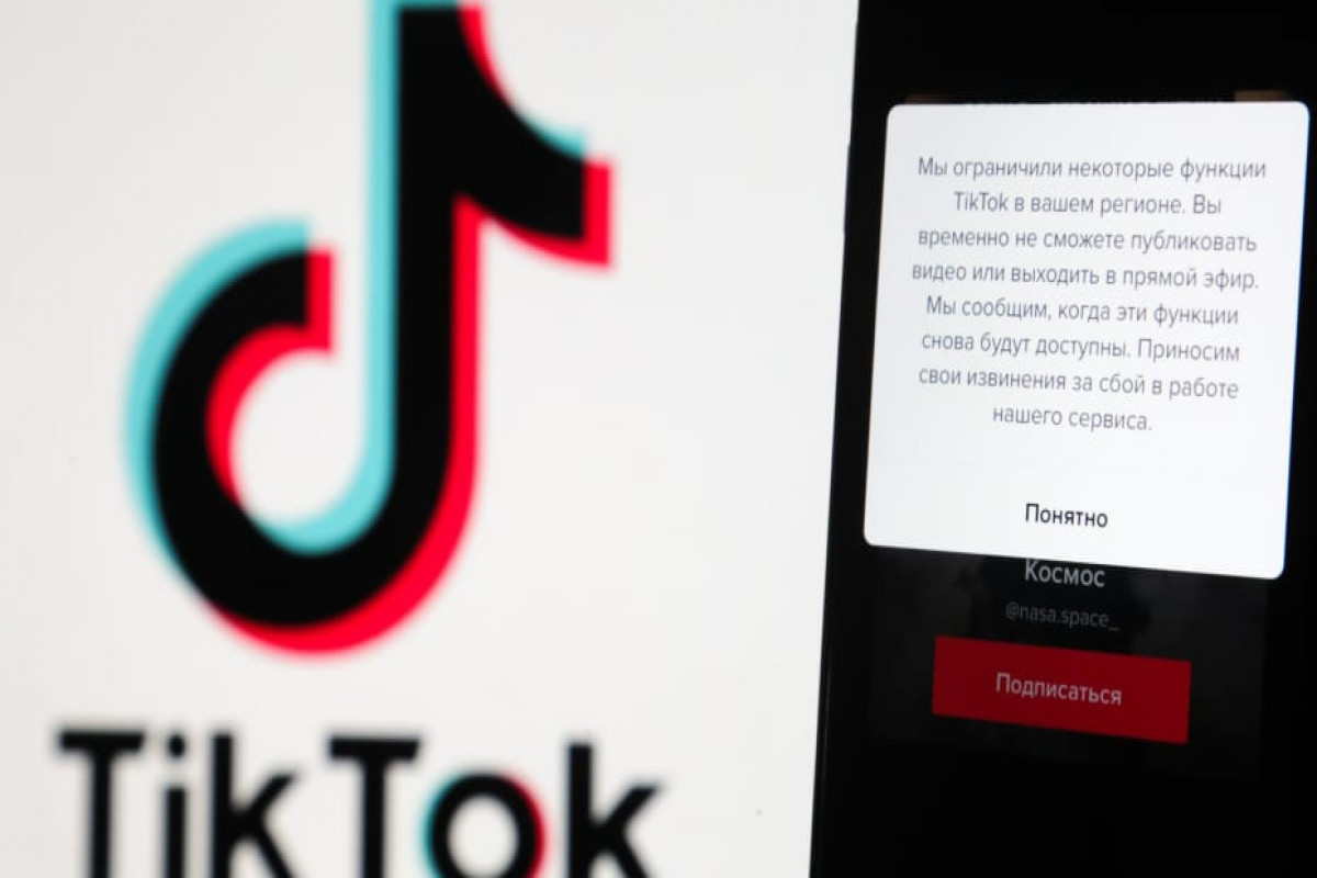 TikTok again restricts app operation in Russia