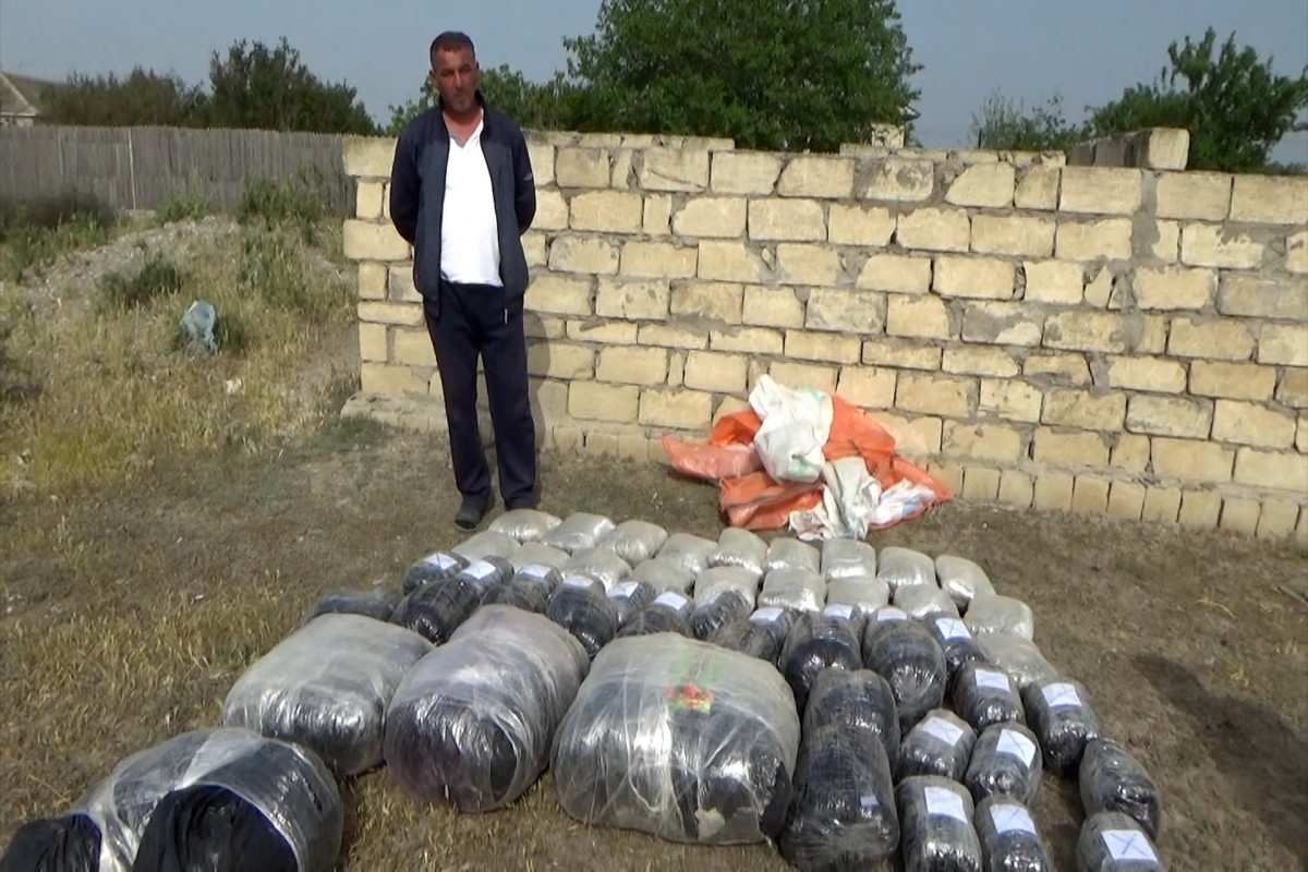 Azərbaycana İrandan gətirilən 87 kq narkotik aşkarlanıb, Neftçala sakini saxlanılıb