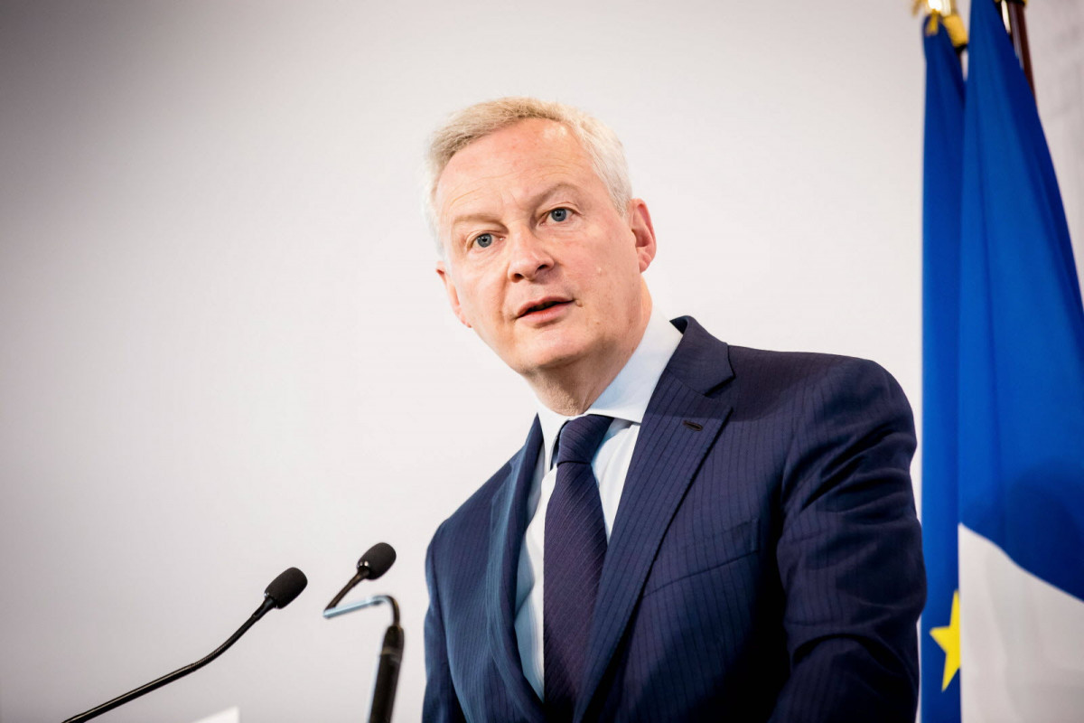 Minister of Economy of France Bruno Le Maire