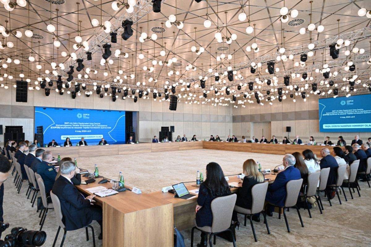 COP29 ilə əlaqədar Təşkilat Komitəsinin üçüncü iclası keçirilib