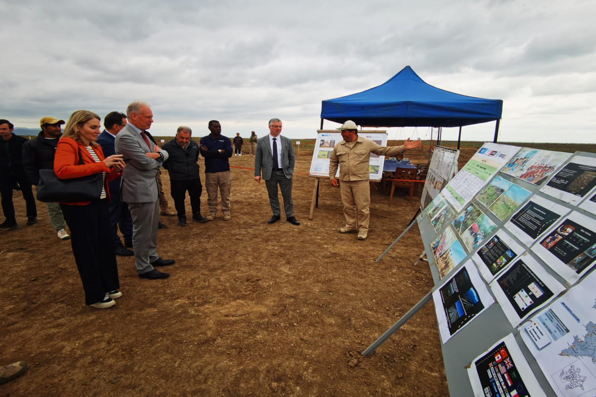 European Commission official got acquainted with demining process in Azerbaijan